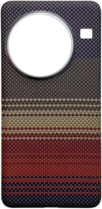 Gruattreay 600D Kevlar Case Compatible with OnePlus 13, Kevlar Aramid Fiber Magnetic Phone Case, Ultra-thin Anti-fingerprint Protective Back Cover (Style 1)