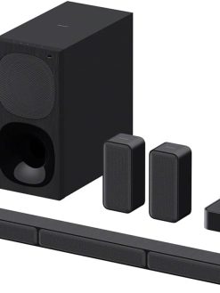 Sony HT-S40R 5.1ch Home Theater Soundbar System, Optical, HDMI, Black