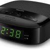 Philips Audio Philips Clock R3205/12 (Double Alarm, Sleep Timer, Compact Design, FM Digital Radio, Battery Safety) -2020/2021 Model