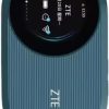 ZTE Wireless Mobile Wi-FI Router Pro U10S Pro,WiFi 6 Up to 287Mbps,3000mAh Unlock 4G LTE Pocket WiFi Router With Sim Card Slot And Type C Port-Blue