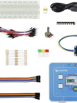 waveshare for Raspberry Pi Pico Basic Starter Kit with Rich Tutorials and Resources,Fast Getting Started with Raspberry Pi Pico and MicroPython Programming for Raspberry Pi Beginners