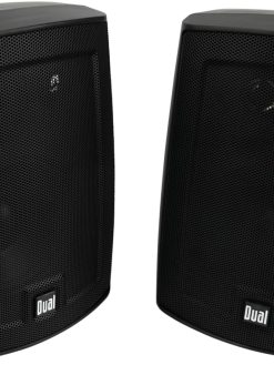 Dual Electronics LU43PB 3-Way High Performance Outdoor Indoor Speakers with Powerful Bass LU53PB