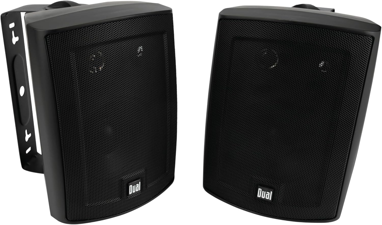 Dual Electronics LU43PB 3-Way High Performance Outdoor Indoor Speakers with Powerful Bass LU53PB