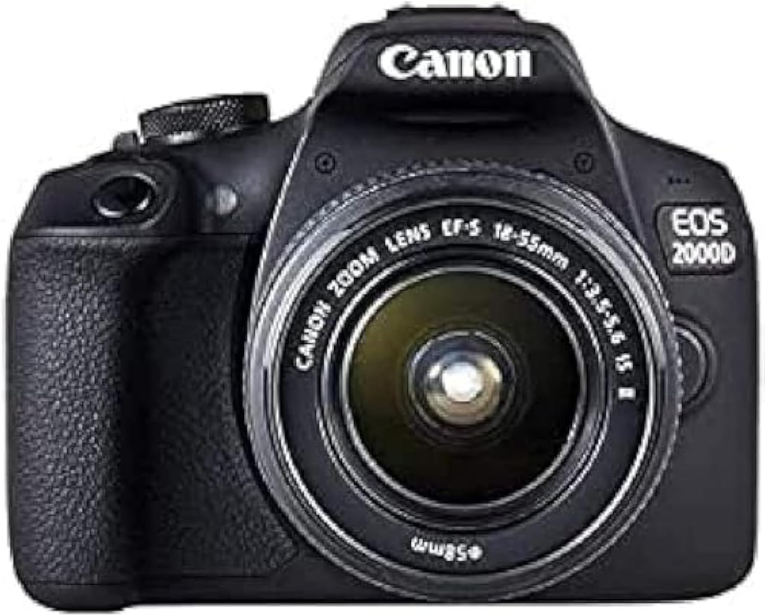 Canon EOS 2000D 18-55 IS SEE Fotocamera, Nero