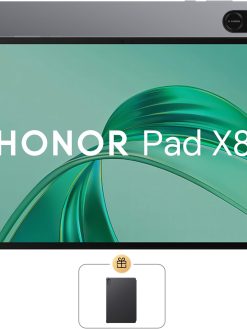 HONOR Pad X8a 4GB RAM 128GB ROM 11 Inch Tablet Space Grey Wi-Fi with FREE Flip Cover - Middle East Version