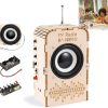 Azonee Science Kits for Kids Age 8-14, Stem Kits for Kids, Stem Toys for Boys and Girls Build Your Own FM Radio Kit, Wood Electronic Kits Snap Circuits for Teens Top Projects Gifts