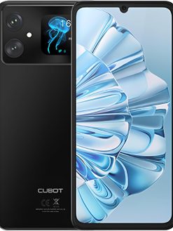 CUBOT A20 Smartphone 6.745-Inch HD+IPS Dual Screen Mobile Phone Android 14 Octa-core Processor, 4GB RAM 128GB ROM, 5100mAh Battery, 48MP+16MP Camera Wi-Fi Dual SIM 4G Network Black