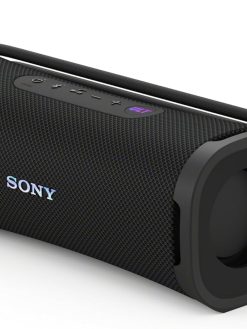 Sony ULT Field 1 Wireless Ultra Portable Bluetooth Compact Speaker, IP67 Waterproof, Dustproof and Rustproof with Enhanced Bass, 12 Hour Battery and Detachable Strap, Black, UAE Model, 2024