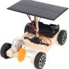 JCD Solar Car Model Kits to Build, Science Experiment Kit for Applicable to Youth Age (15+), Robotic Stem Project Build,Educational DIY STEM Set