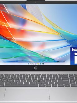 HP 15.6" Laptop, 13th Gen Intel Core i5-1355U Processor, 32GB RAM, 1TB SSD, FHD Anti-Glare Display, Webcam, Numeric Keypad, Wi-Fi, Bluetooth, HDMI, Windows 11 Home,32GB USB Card, Silver (Upgraded)