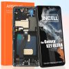 LCD Display for Samsung S21 Ultra 5G LCD Screen for Galaxy S21 Ultra 5G G998B G998U G998W Touchscreen Digitizer Assembly with Repair Kit, Black with Frame, Does Not Support Fingerprint