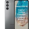 Samsung Galaxy M35 5G (Thunder Grey,6GB RAM,128GB Storage)| Corning Gorilla Glass Victus+| AnTuTu Score 595K+ | Vapour Cooling Chamber | 6000mAh Battery | 120Hz Super AMOLED Display| Without Charger