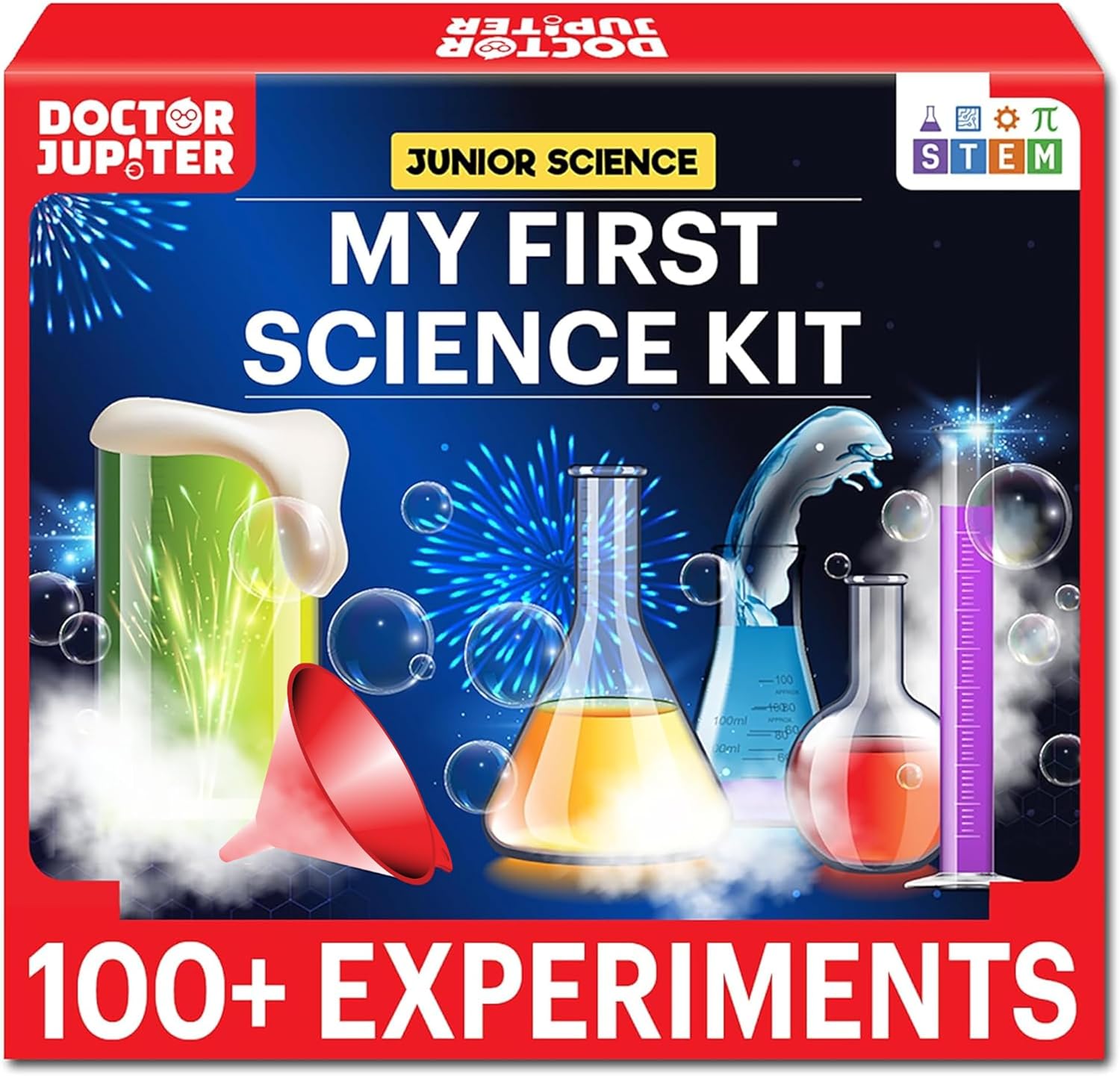 Doctor Jupiter Toy Science Kit for Boys & Girls Ages 4-5-6-7-8 | Birthday Gifts for 4+ Year Kids | Learning & Education Toys