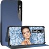 Case for OnePlus 13, Smart View Flip Cover Slim Case with Horizontal Kickstand, Premium Back Shell folio Case Shockproof TPU Protection for 1 + 13 (Blue)