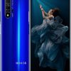 HONOR 20 Dual SIM Smartphone, 6.26 Inch Display, 48 MP AI Quad Camera, 6GB RAM + 128 GB storage, Side Fingerprint,Sapphire Blue, UK Official Version