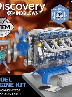 Discovery Mindblown STEM Model Engine Kit, Multi Colour