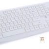 HP Wireless USB Keyboard and Mouse Combo CS10 - White