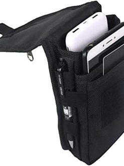 Phone Pouch,Cell Phone Holster, Multi-Purpose Phone Belt Pouch,Tactical Phone Case Tool Holder, Molle Cell Phone Pouch Carrying Case, Men’s Waist Pocket for Hiking, Camping, Belt Pouches for Men