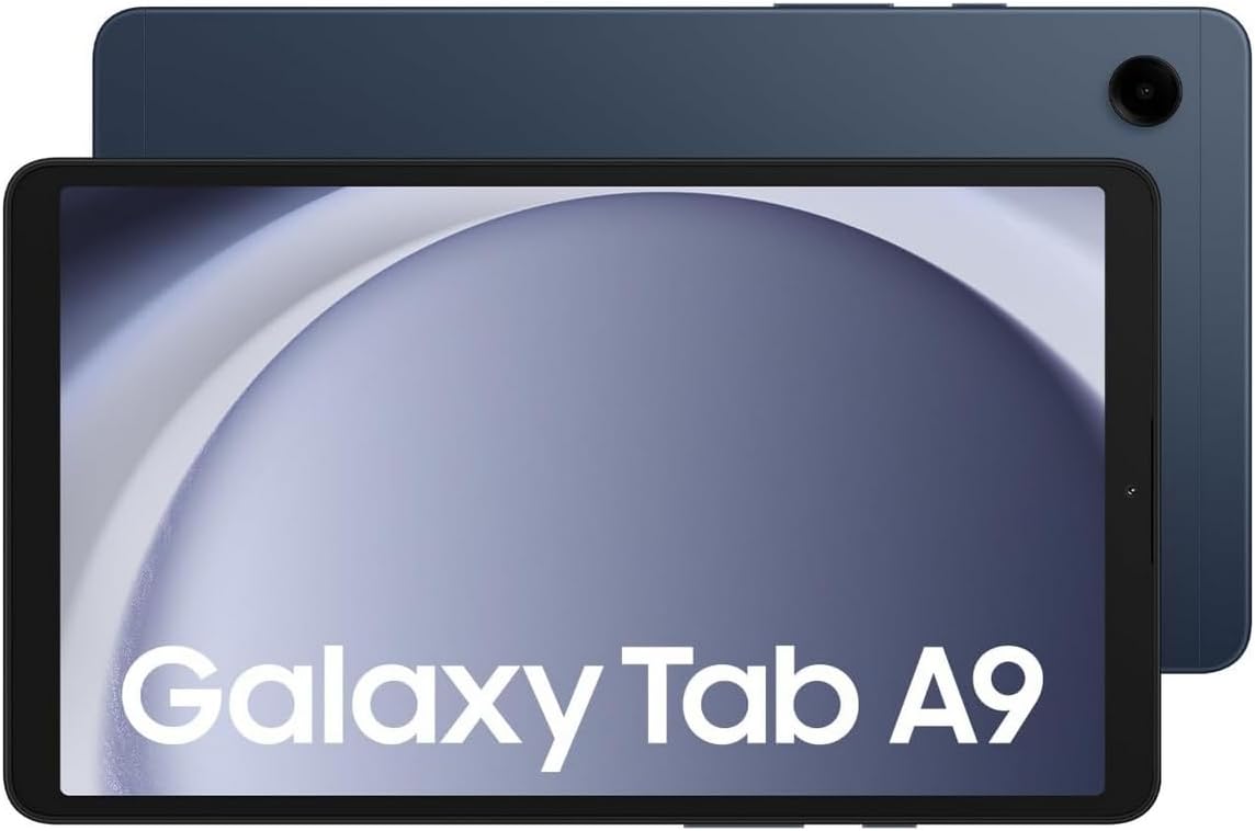 Samsung Galaxy Tab A9 LTE Android Tablet, 8GB RAM, 128GB Storage, Navy - UAE Version