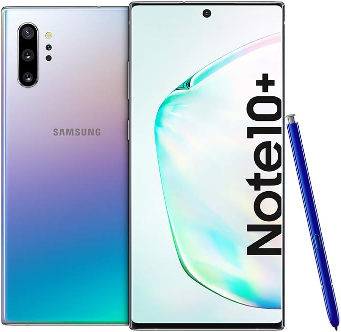 Samsung Galaxy Note 10+ Dual SIM 512GB 12GB RAM 4G LTE (UAE Version) - Aura Glow