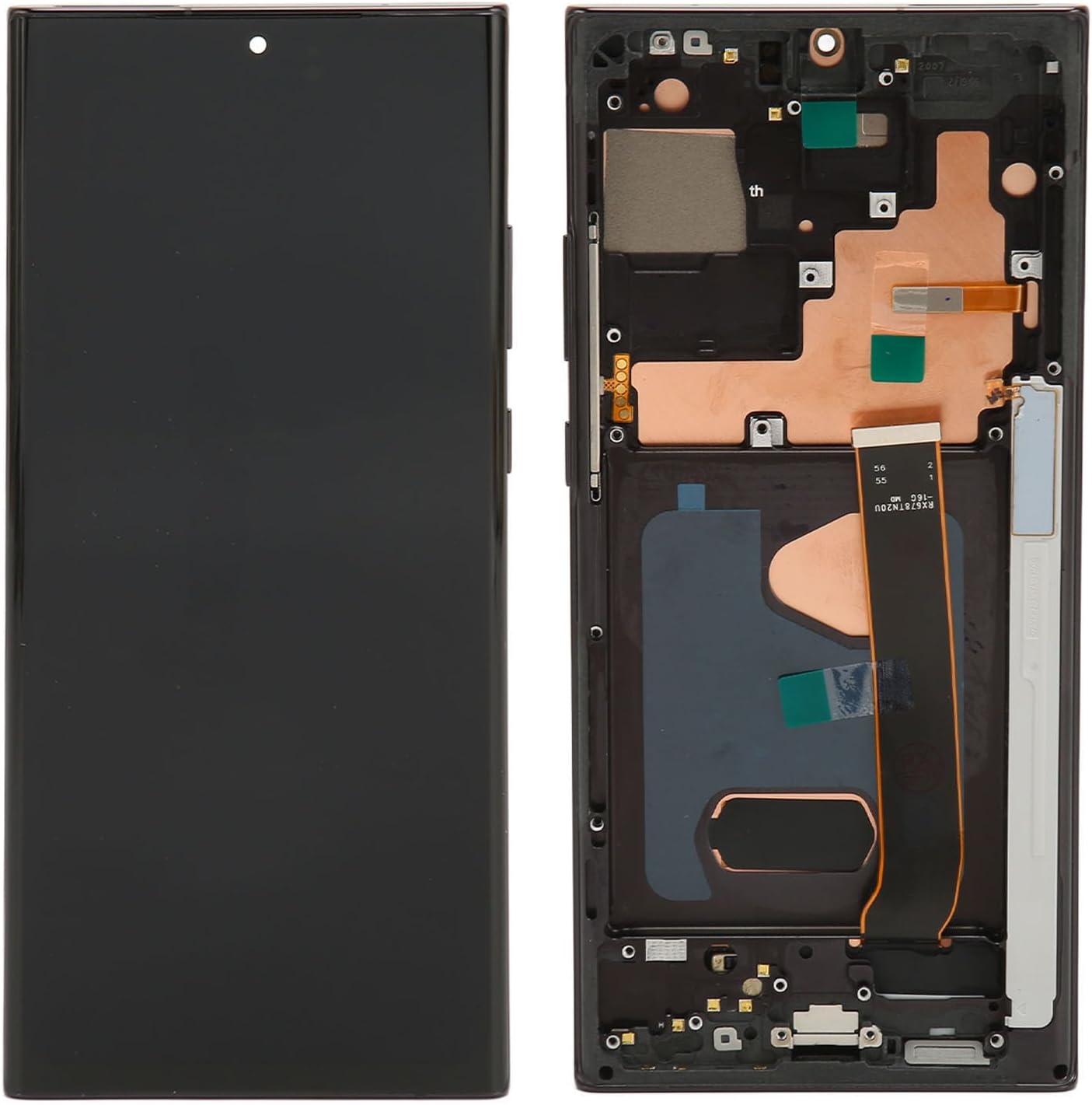 Gugxiom OLED for Galaxy Note20 Ultra 5G, LCD Display Assembly Replacement Screen for Note 20 Ultra, Touch Screen Digitizer with Frame Tool Kit