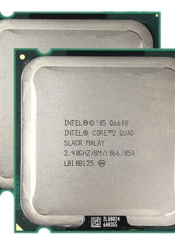 2 Pcs Intel Core 2 Quad Q6600 2.4 GHz Quad-Core CPU Processor 8M 95W 1066 LGA 775 NO FAN