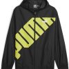 PUMA Mens Hooded Graphic Windbreaker Windbreaker