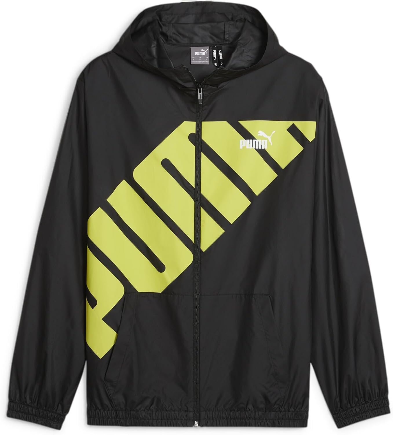 PUMA Mens Hooded Graphic Windbreaker Windbreaker