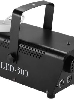 Mainstayae Colorful Wireless 400 Watt Fogger Fog Smoke Machine with LED Color Lights(Red, Blue, Green) Remote Control for Party Live Concert DJ Bar KTV Stage Effect