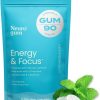 NeuroGum Energy Caffeine Gum (90 Pieces) - Sugar Free with L-theanine + Natural Caffeine + Vitamin B12 & B6 - Nootropic Energy & Focus Supplement for Women & Men - Keto & Vegan, Peppermint Flavor
