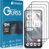 T Tersely [3-Pack] 9H Tempered Glass Screen Protector for Nothing Phone (3a) / Nothing Phone (3a) Pro - Case Friendly, Shatterproof, Ultra-Clear & Anti-Scratch