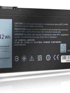 BIUBOTY 42Whr WDX0R Battery for Dell Inspiron 13 5368 5378 5379 7368 7378 14-7460 15 5565 5567 5568 5578 7560 7570 7579 7569 P58F 17 5765 5767 FC92N 3CRH3 T2JX4 CYMGM[3 Cells/11.4v]
