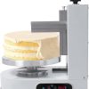 Zertylre Automatic Cake Icing Machine, Cream Smooth Coating Decoration Machine for 4-12 Inch cake with Spatula and Scale,Turntable Diameter 35cm Baking Tools for Cake Shop and Home