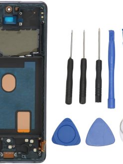 S20 FE OLED Screen Replacement for Galaxy S20 FE LCD Display Screen Digitizer Full Assembly with Frame Repair Tool Set, Organic Light Emitting Diode Display Digitizer