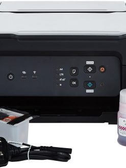 Canon PIXMA G3430 Wireless Colour 3-in-1 Refillable MegaTank Printer, Black