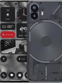 Nothing Phone (2) 12+256, Glyph Interface, Nothing OS 2.0, 50MP dual camera, 6.7” LTPO AMOLED screen, 4700 mAh battery, waterproof, 5G Android smartphone, Dark Grey - International Version