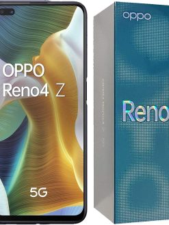 OPPO Reno4 Z 5G - 8 GB + 128 GB MediaTec 800 6.50 Inch 4000 mAh 48 MP Camera Sim Free Android 10 Dual Sim Smartphone - Black