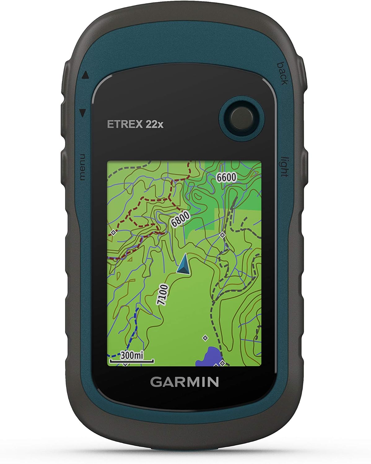 GARMIN Rugged Handheld GPS eTrex 22x | 2.2” Sunlight-Readable Colour Display with 240 x 320 Display Pixels for Improved Readability | Battery life: up to 25 Hours in GPS mode with 2 AA Batteries