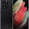 SAMSUNG Galaxy S21 Ultra (5G G9980 256GB 12GB RAM, Phantom Black) (Renewed)