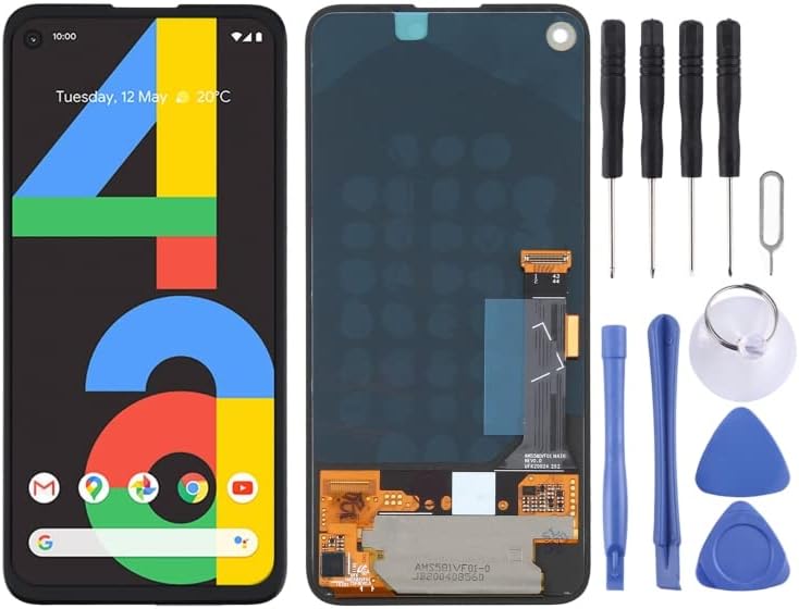 YUANSHIHUI Cellphone LCD Screen LCD Screen for Google Pixel 4a G025J with Digitizer Full Assembly