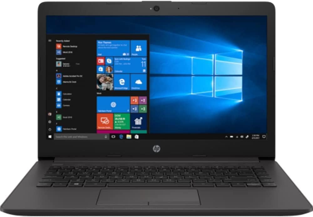 HP 240 G7 Laptop 14-inches HD, Intel Core i3-1005G1 (10th Gen), 8GB RAM, 256GB SSD, Windows 10, Eng-kb, Dark Ash Silver (Renewed) (Renewed)