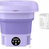UNICASA ( Upgraded ) ™ Portable Washing Machine,11L Foldable Mini Washing Machine, Portable Washer for Underwear,Socks,BabyClothes,Towels,Pet Items,Apartment,Hotel,RV,Home,Dormitory,Camping,Sickroom