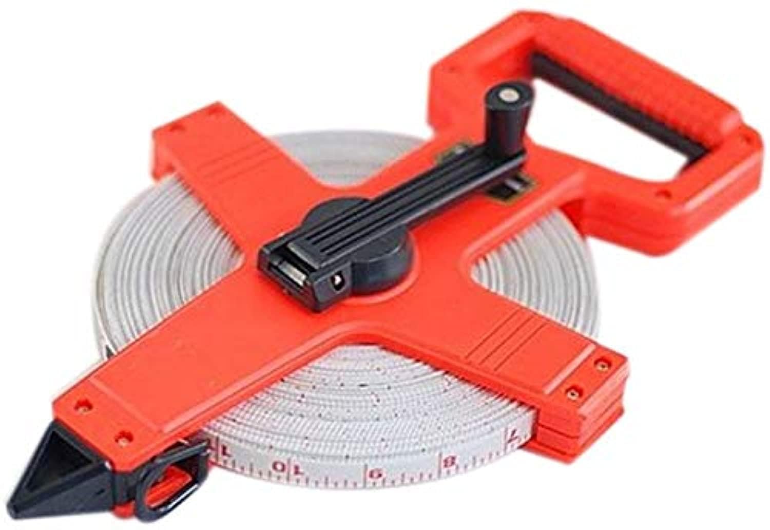 100Meter Open Reel Fiberglass Survery Measuring Tape