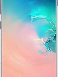 Samsung Galaxy S10+ Mobile Phone; Sim Free Smartphone - Prism White, (UK Version)