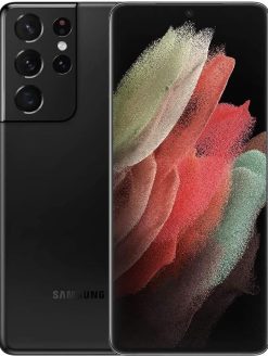 SAMSUNG Galaxy S21 Ultra 5G (SM-G998U1 256GB 12GB RAM, Phantom Black)