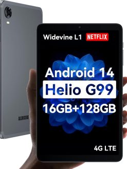 ALLDOCUBE Android 14 Tablet, 8.4 inch Helio G99 iPlay 60 Mini Pro Tablet, 16GB RAM 128GB ROM 512GB Expandable, FHD 1920x1200 Display, Widevine L1, 6050mAh, 5MP/13MP Camera, 4G LTE Bluetooth 5.2