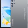 X-Prime S25 Ultra 10.1" Android 15 Tablet with Keyboard & Mouse | 5G + WiFi | HD+ AMOLED Display 3000x1440 | Dual SIM | Dual Camera | Google Meet & Zoom (Grey)