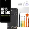 Replacement for Samsung Galaxy A71 LCD Screen with Frame INCELL for Samsung A715 A715F Touch Screen Digitizer Assembly SM-A715F/DS A715W Internal LCD Display with Repair kit(No Fingerprint Function)