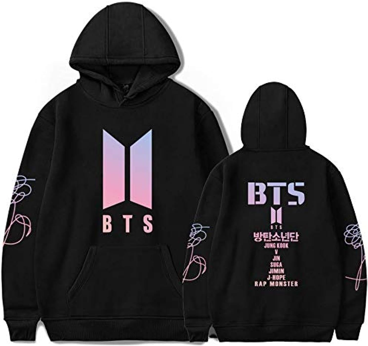 BTS Album Love Yourself Hoodies K-pop Fans Sweatshirt Streetwear