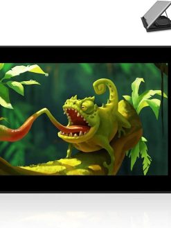 HUION Kamvas Pro 12 11.6 inch Drawing Tablet with Screen Graphics Drawing Monitor Full-Laminated Pen Display with Battery-Free Pen and Adjustable Stand 8192 Pen Pressure(GT-116)